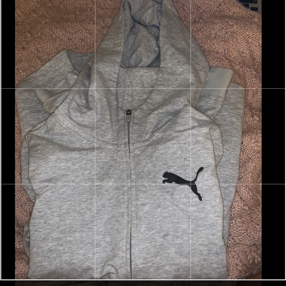 Puma zip up sweater
